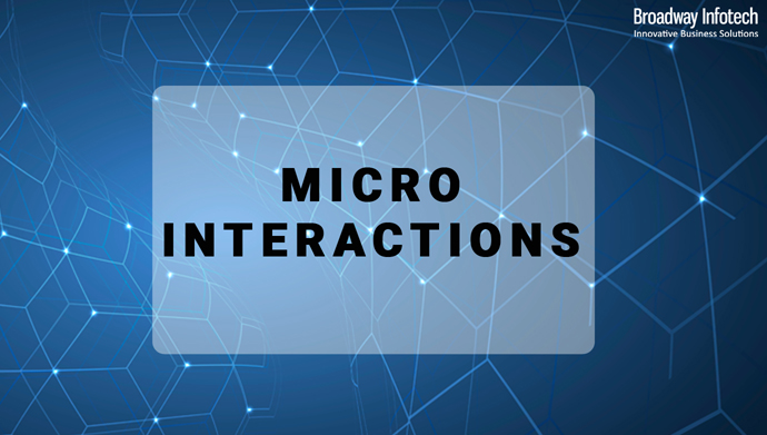 Micro-interactions