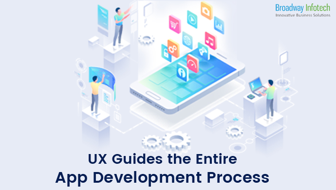 UX guides the entire app Development Process 